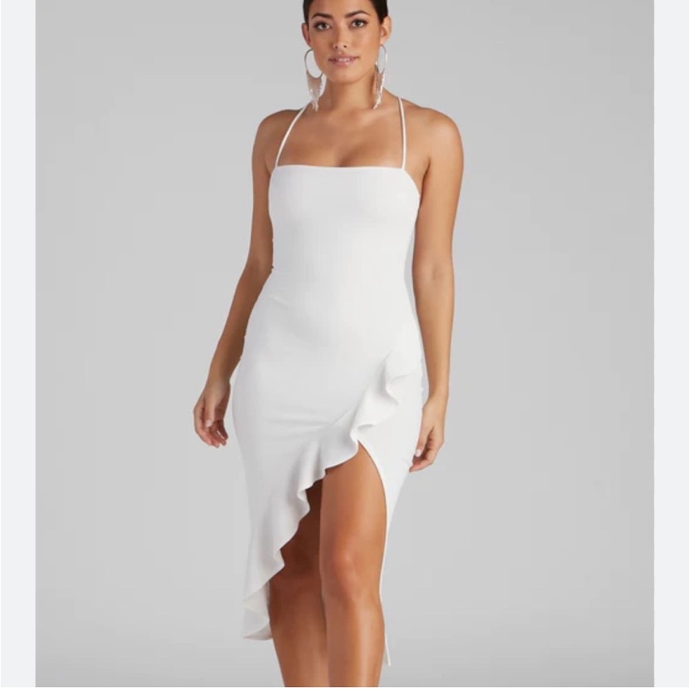 White Windsor dress